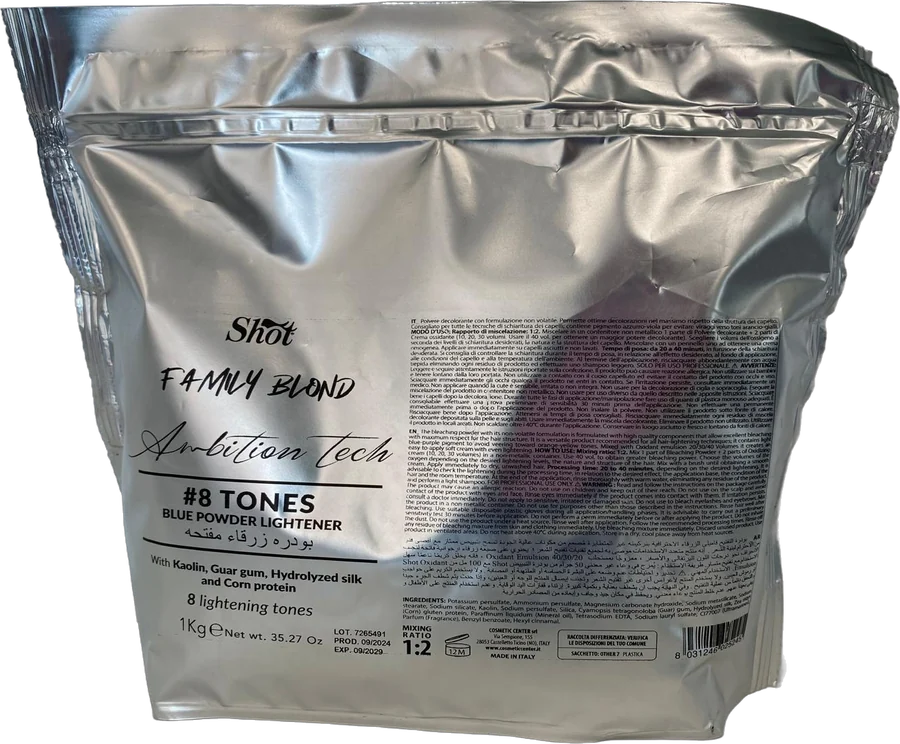 #8 Tones Blue Powder 1 kg pouch