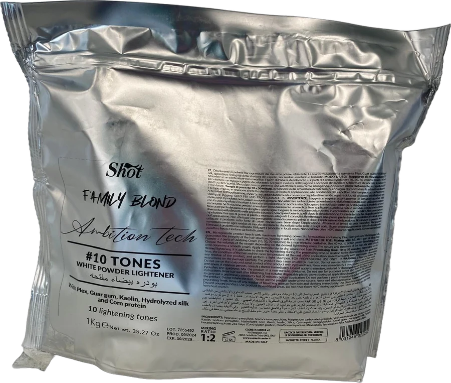 White 10 Tones 1 kg pouch